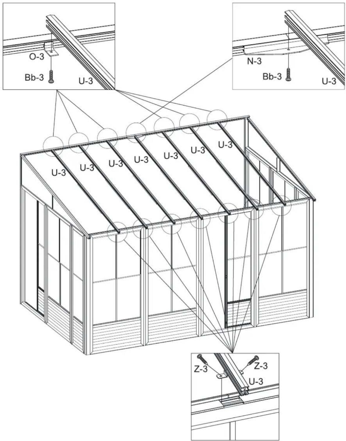 Gazebo Penguin W161012 - Étape 10 - 10