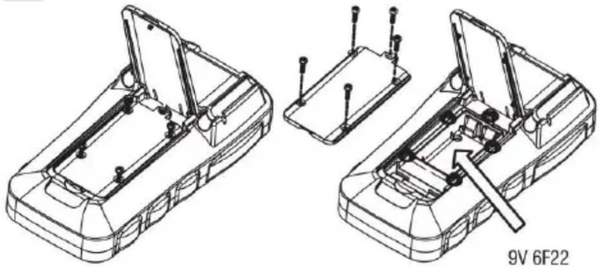 Testboy TB 318 - Batteriewechsel - 2