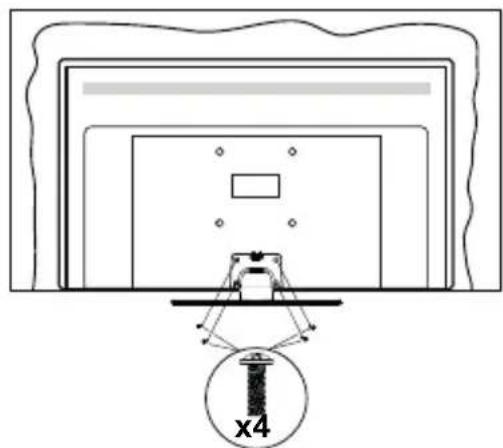 PANASONIC TX40MS490E - Montáž podstavce - 3