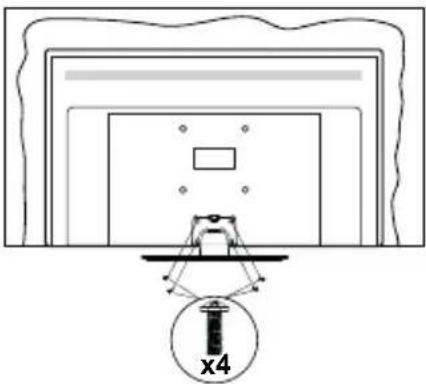 PANASONIC TX40MS490E - Montaż podstawy - 3