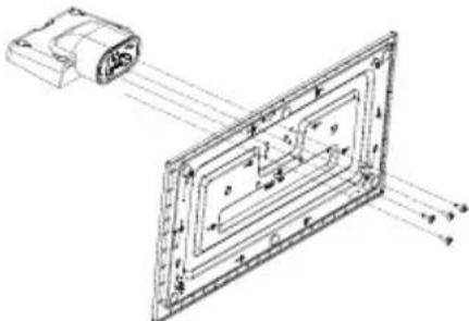PANASONIC TX40MS490E - Montar o pedestal - 1