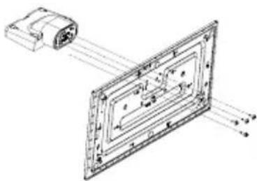PANASONIC TX40MS490E - Montaż podstawy - 1