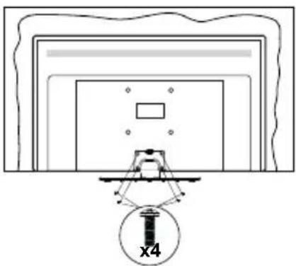 PANASONIC TX40MS490E - Asamblarea piedestalului - 3