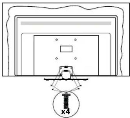 PANASONIC TX40MS490E - Samling af soklen - 2