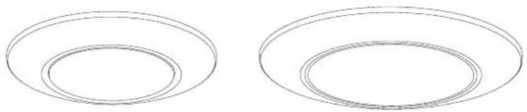 Halo HLS4079401EWH6BP - HLC Series Instructions Instructions pour les séries HLC Instrucciones para las series HLC - 1