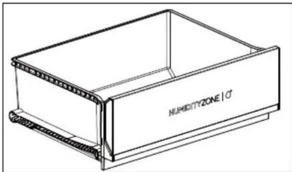 HAIER HTW5620CNMG - My Zone drawer - 2