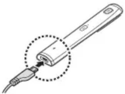 SAMSUNG HM5000 - Charging the headset - 1