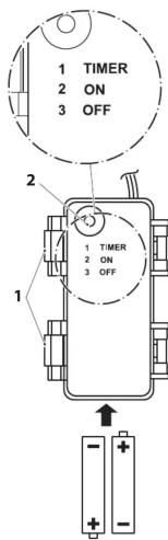 LightZone GTBCC03 - Allumer / éteindre - 2