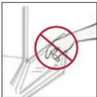 ROSIERES RO6 H5TB3YTX - OUTSIDE THE OVEN: removal and cleaning the glass door - 5