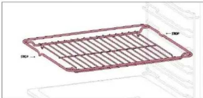 ROSIERES RO6 H5TB3YTX - Griglia metallica - 1