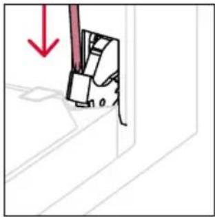 ROSIERES RO6 H5TB3YTX - OUTSIDE THE OVEN: removal and cleaning the glass door - 2