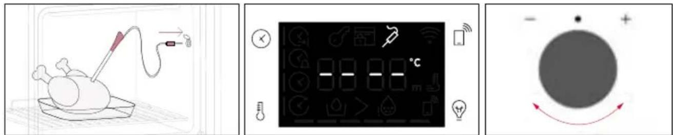 ROSIERES RO6 H5TB3YTX - How to use the probe: - 1