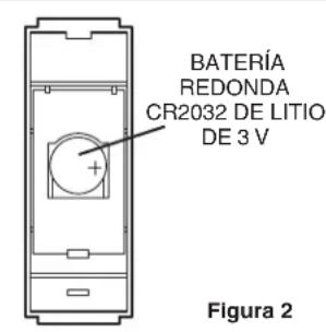 NuTone LA553WH - INSTALE LA BATERÍA DEL BOTON - 2