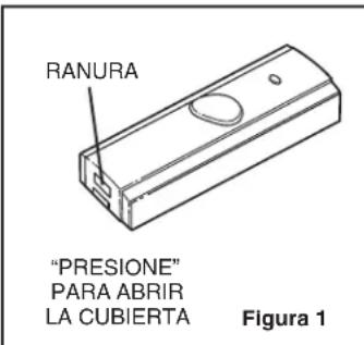 NuTone LA553WH - INSTALE LA BATERÍA DEL BOTON - 1