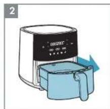 ELECTROLUX EAF5CG - Airfryer - 7