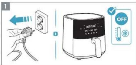 ELECTROLUX EAF5CG - Nettoyage - 1