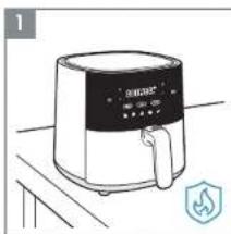 ELECTROLUX EAF5CG - Air Fryer - 6