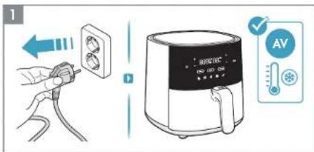 ELECTROLUX EAF5CG - Rengöring - 1