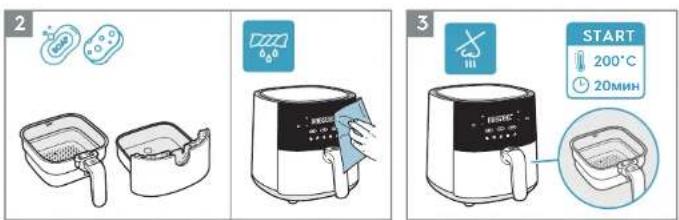 ELECTROLUX EAF5CG - Airfryer - 5