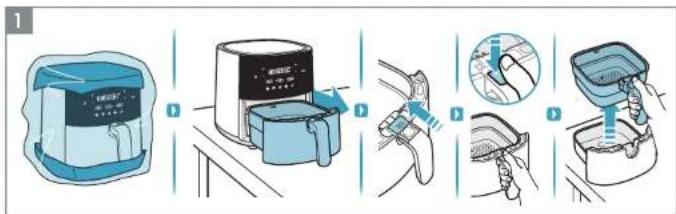 ELECTROLUX EAF5CG - Before first use - 1