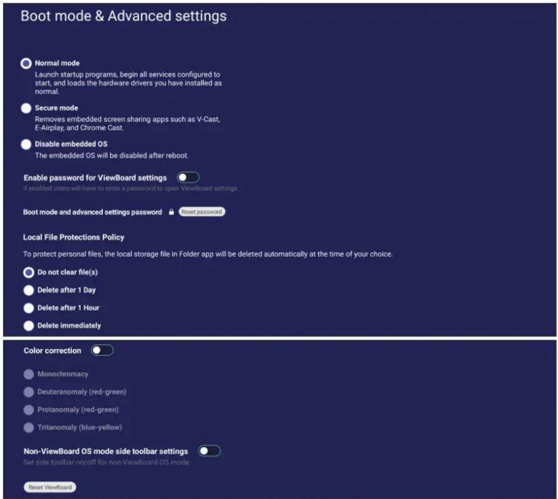 VIEWSONIC 75505 - Boot Mode (Mode démarrage) - 1