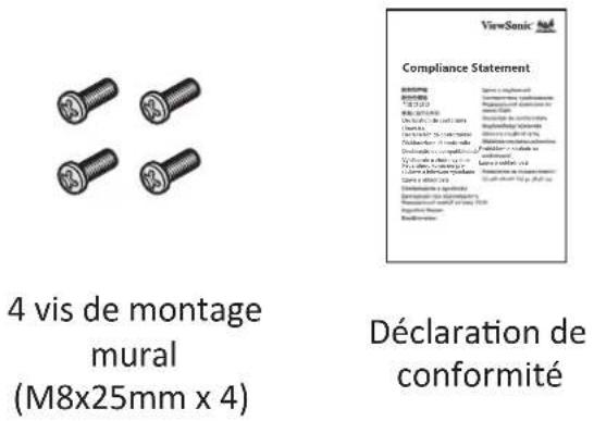 VIEWSONIC 75505 - Contenu de la boîte - 3