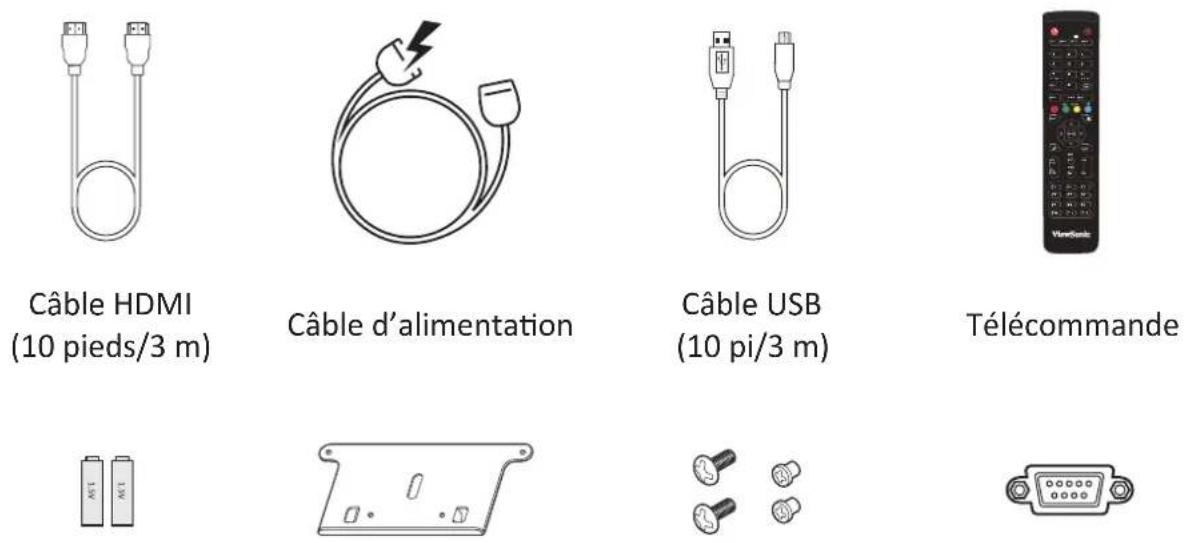 VIEWSONIC 75505 - Contenu de la boîte - 1