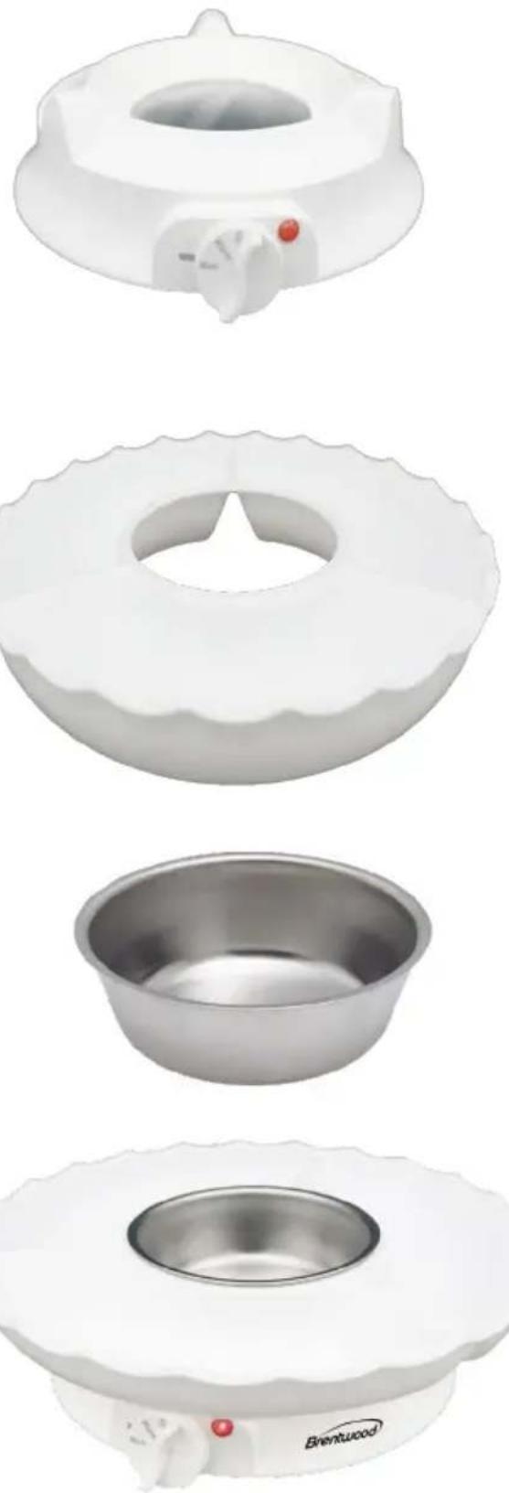 Brentwood TS604W - Calentar el bol - 2