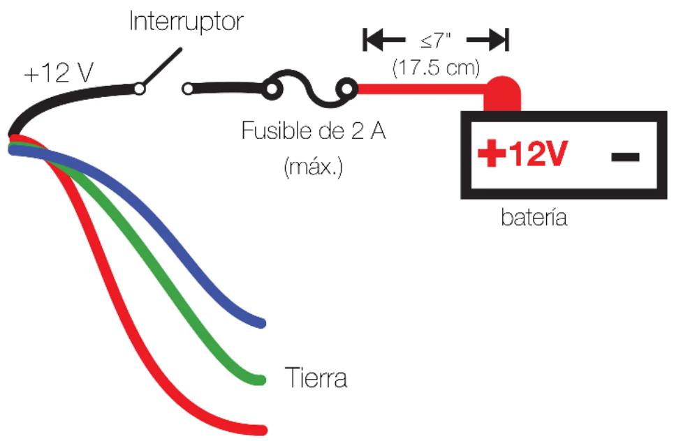 KICKER 48KMXL65 - Configuración del cableado LED - 1