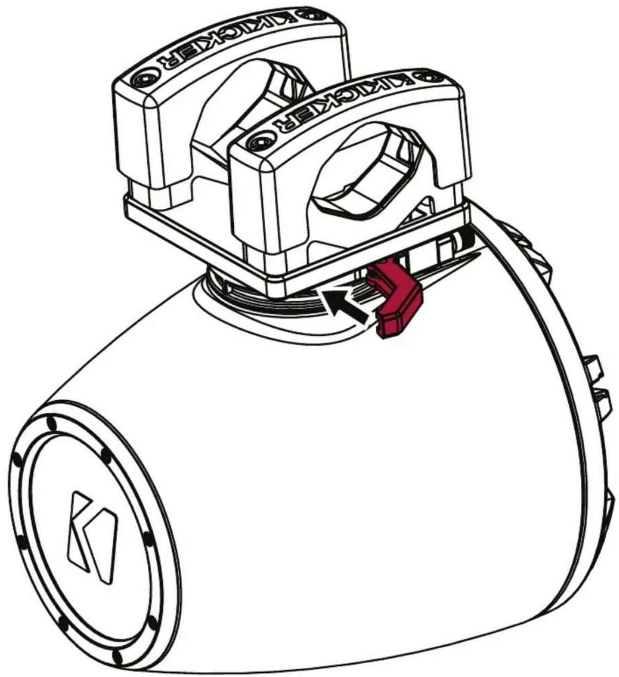 KICKER 44KMTC9 - ohms - 4