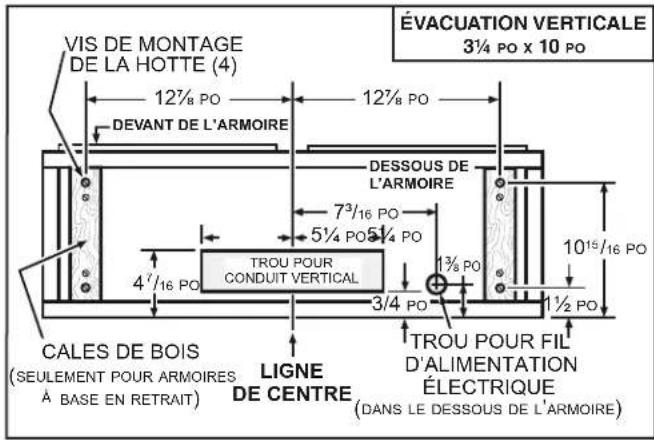 Venmar Chef VCQDD130BLS - INSTALLATION AVEC CONDUITS SEULEMENT - 2