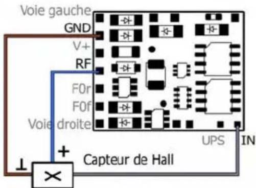 Tams Elektronik LDG42.2 - Connexion d'un capteur à effet hall - 1