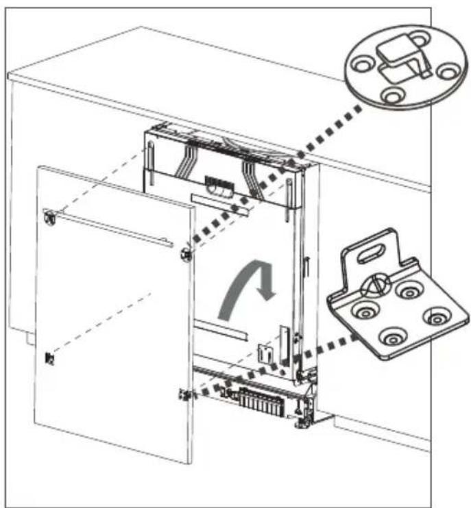 EDESA EDB6241I SL - Step 2. Aesthetic panel's dimensions and installation - 3