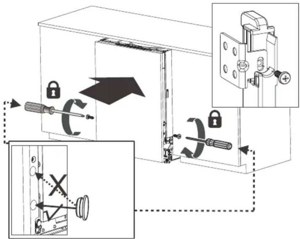 EDESA EDB6241I SL - Passo 2. Dimensoes e instalacao do pailel estetico - 6