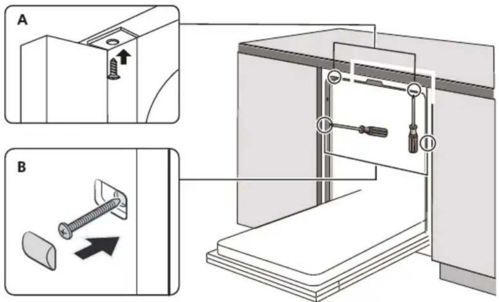 EDESA EDB6241I SL - Schritt 3. Anschluss des Geschirrspulers - 2