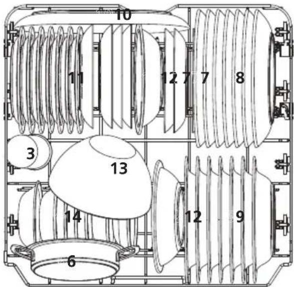 EDESA EDB6241I SL - Lower basket: - 1