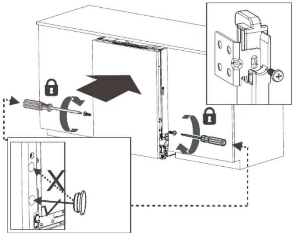 EDESA EDB6241I SL - Paso 2. Dimensiones e instalación del panel estético - 7