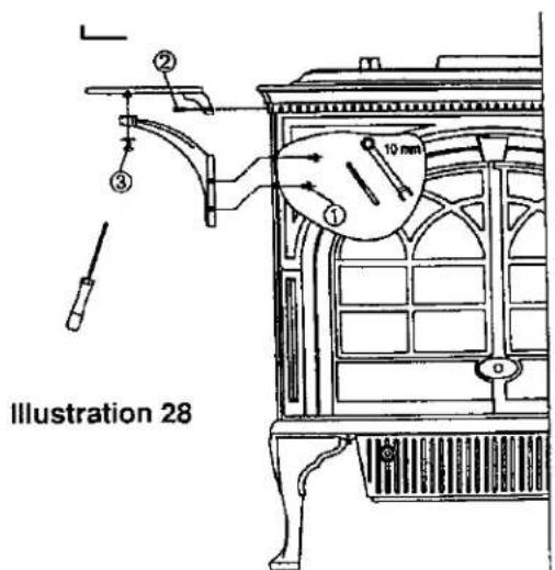 Jøtul 12 Firelight - Assemblage des plaques - 1