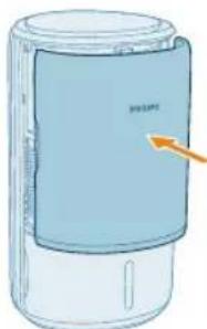 PHILIPS AC3420 - Het zuiveringsfilter verrangen - 6