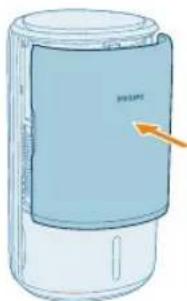PHILIPS AC3420 - Výmena filtrá Čistíča vzduchu - 6