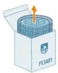 PHILIPS AC3420 - Nemlendirme filtrresini degistirme - 4