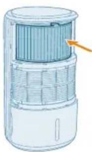PHILIPS AC3420 - Výmena filtrá Čistíča vzduchu - 5