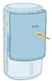 PHILIPS AC3420 - Czyszczenie powierzchni filtra oczyszczajacego - 6