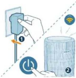 PHILIPS AC3420 - Konfigurimi i lidhjes Wi-Fi per here te pare - 1