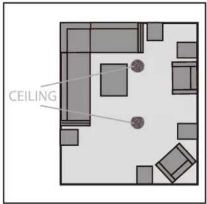 GoldenEar Invisa 850 - Positioning Invisa® In-Ceiling Speakers for Distributed Audio - 1
