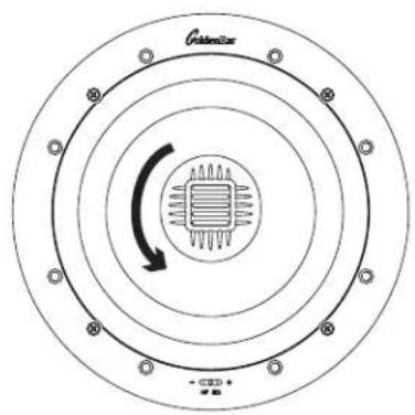 GoldenEar Invisa 850 - Adjusting the Pivoting Tweeter - 4