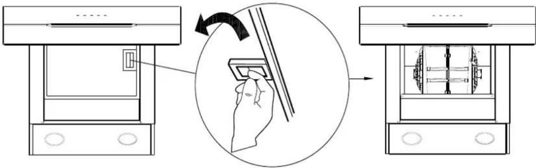 CIARRA CBCB6736C - Installer le filtre à charbon (Mode Recyclage): - 1