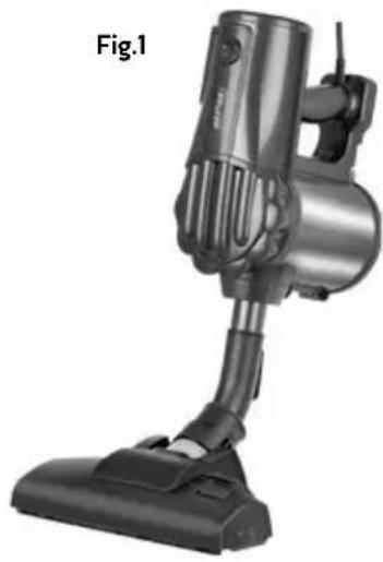 MPM MOD74 - GARER L'ASPIRATEUR DANS LE SUPPORT - 1