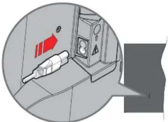 PANASONIC TB24S40AEZ - Strömansluting - 1