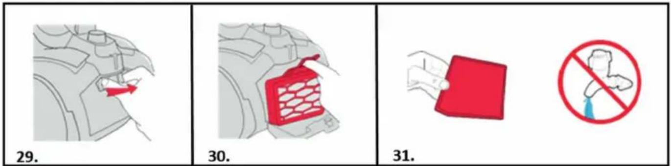 DIRT DEVIL DD2504 - POST-MOTOR FILTER MAINTENANCE - 1
